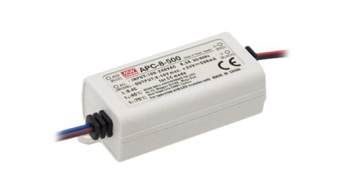 APC-8-700 Zasilacz impulsowy, LED, 7,7W, 5÷11VDC, 700mA, 90÷264VAC, IP42