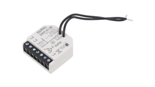 SRP-01/M Sterownik rolet, dopuszkowy, 230VAC, NO x2, IP20, Ipracy max: 5A