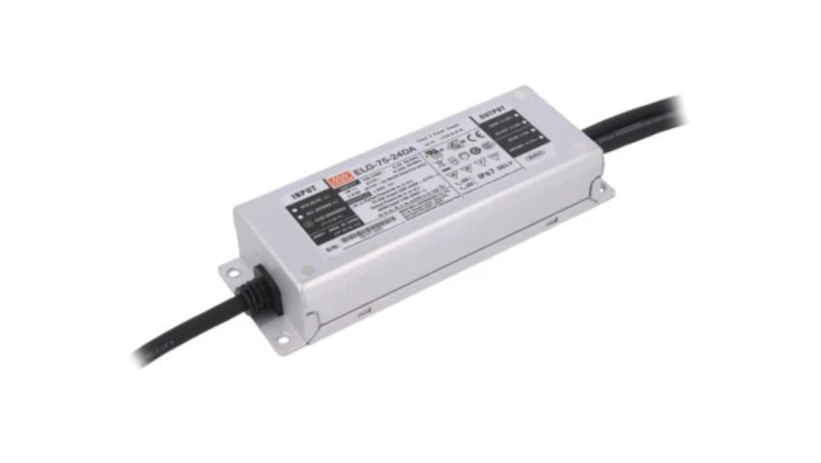 ELG-75-24DA Zasilacz impulsowy, LED, 75W, 24VDC, 3,15A, 100÷305VAC, 142÷431VDC