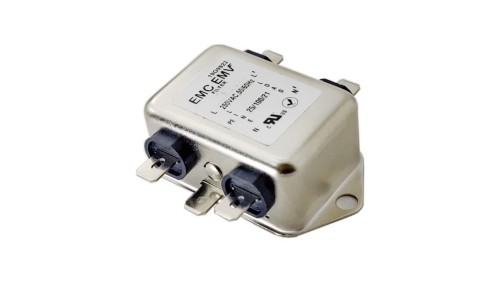 Jednofazowy filtr EMI Akyga EMC EMV EN2010-1-F 1A 120-250VAC 50/60Hz