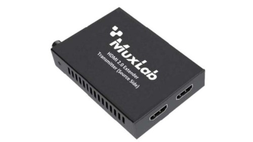 Przedłużacz HDMI 2.0, komplet, 4K/60, IR, CAT5e/6, PoC, 50m - 100504-v2