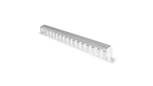 VALUE 19 Płyta przednia 1 U z kanałem rozrządowym 40 x 40 mm, szara