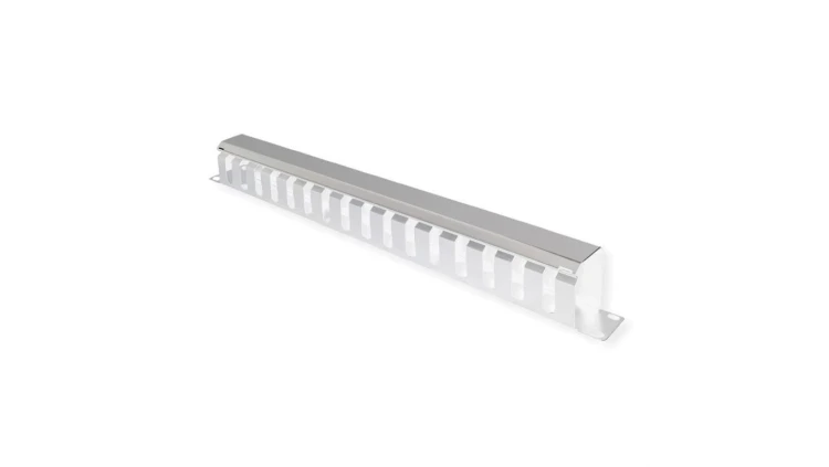 VALUE 19 Płyta przednia 1 U z kanałem rozrządowym 40 x 40 mm, szara