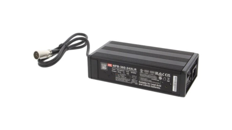 NPB-360-24XLR Ładowarka: do akumulatorów, kwasowo-ołowiowy, 12A, 20÷65Ah, 92