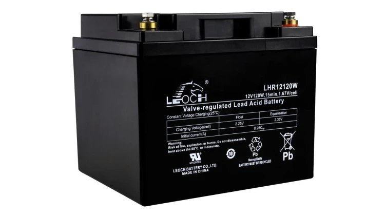 Akumulator bezobsługowy AGM 38Ah 12V Leoch LHR 12120W