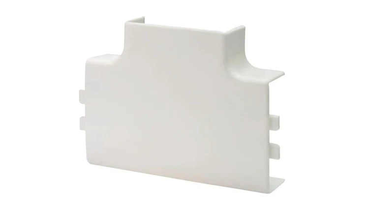 Trójnik 50x18 biały E50X18T/BI
