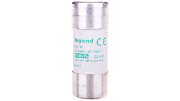 Wkładka bezpiecznikowa cylindryczna 22x58mm 125A aM 400V HPC 015097 /10 szt./