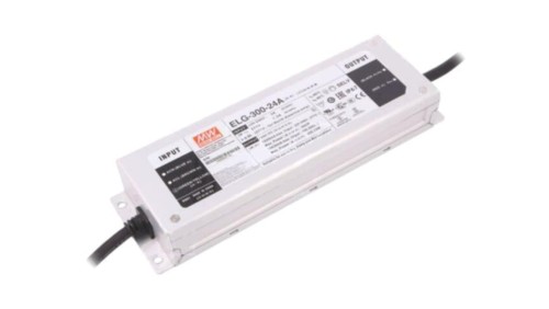 ELG-300-24A Zasilacz impulsowy, LED, 300W, 24VDC, 6,25÷12,5A, 100÷305VAC, IP67