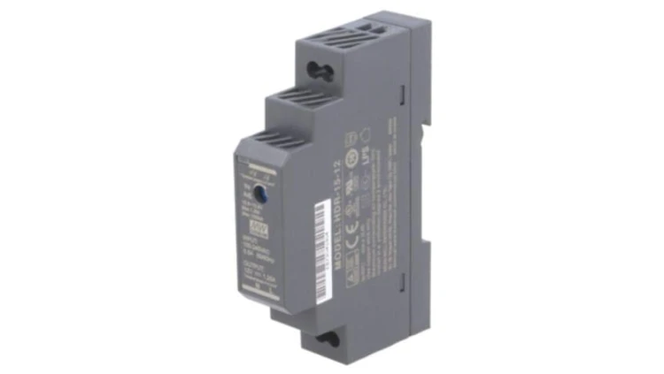HDR-15-12 Zasilacz impulsowy, na szynę DIN, 15W, 12VDC, 1,25A, 85÷264VAC