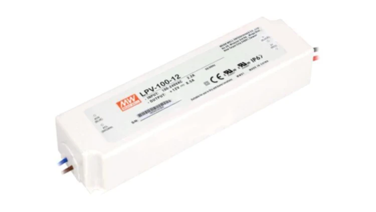 LPV-100-12 Zasilacz impulsowy, LED, 102W, 12VDC, 8,5A, 90÷264VAC, 127÷370VDC