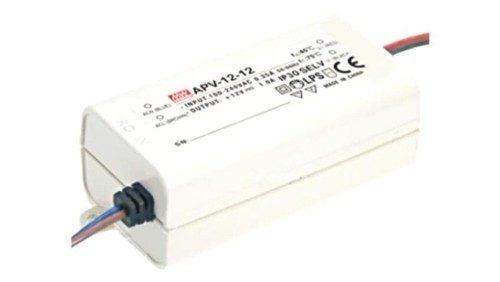 APV-12-24 Zasilacz impulsowy, LED, 12W, 24VDC, 0,5A, 90÷264VAC, 127÷370VDC