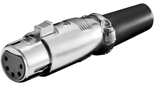Złącze mikrofonowe, 5 Pin - Styki 5 Pin