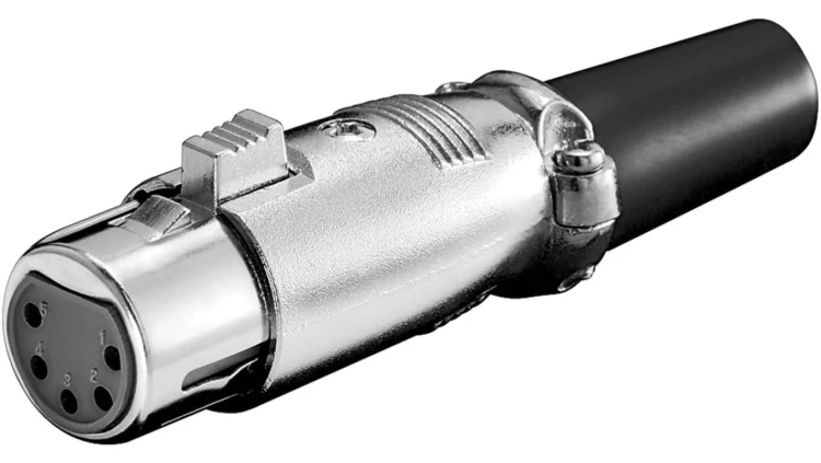 Złącze mikrofonowe, 5 Pin - Styki 5 Pin