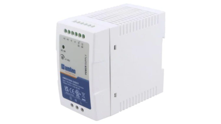 AMED100S-24SGY Zasilacz impulsowy, na szynę DIN, 96W, 24VDC, 4A, 90÷264VAC, 3kV