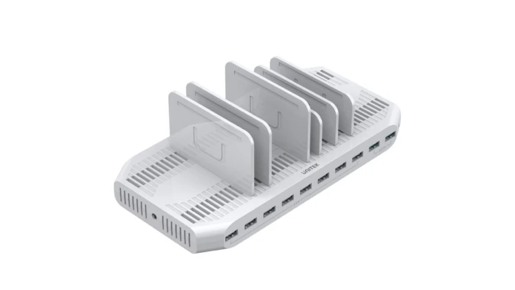 Unitek Stacja ładująca 10xUSB z QC 3.0 96W Y-2190A