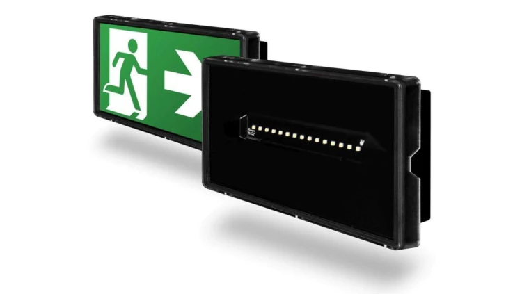 Oprawa awaryjna VELLA SO 350 NM 1H MT IP65 BLK (brak piktogramu w zestawie) / 87652