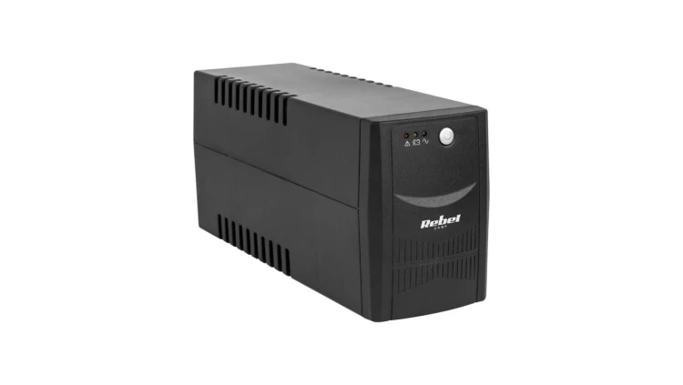 Zasilacz awaryjny UPS REBEL model Micropower 800 ( offline, 800VA / 480W , 230 V , 50Hz )