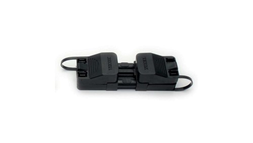 Złączka wtykowa elektryczna z blokadą na zatrzask BCS-3T/M2-N (męska 3-polowa czarna)