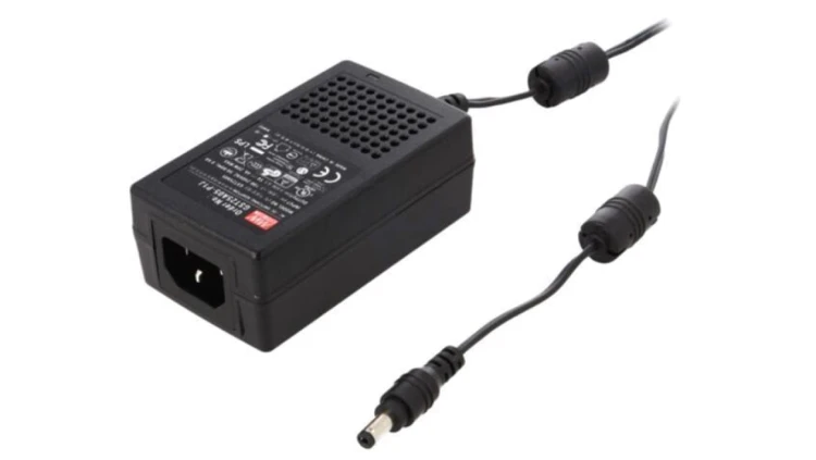 GST25A07-P1J Zasilacz impulsowy, 7,5VDC, 2,93A, Wyj: 5,5/2,1, 22W, 85÷264VAC