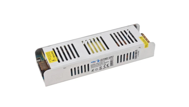 Zasilacz LED 12V 17A 200W SLIM metalowa obudowa ADLS-200-12