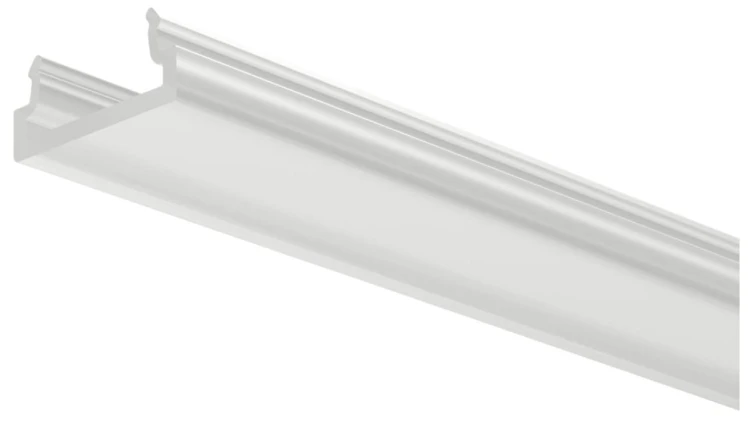 Klosz do modułu do taśmy LED, biały opal, 2,5m, Häfele Lighting OneCable, 83368335