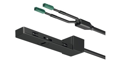 Moduł zasilający, czarny, 1 m, 240 W, Häfele Lighting OneCable, 83368354