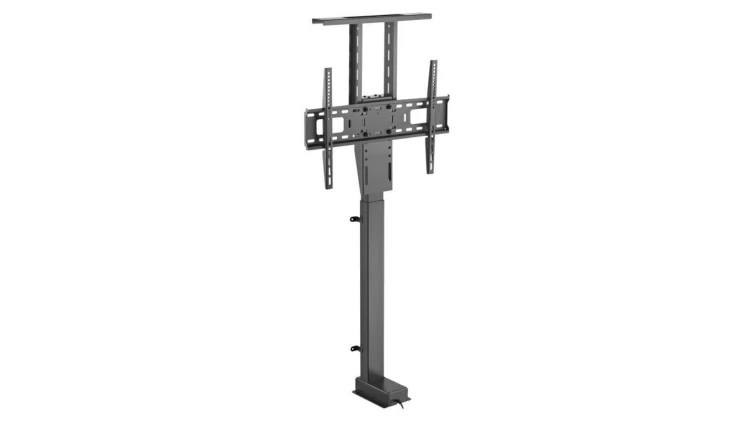 UCHWYT TV-WINDA STEROWANY ELEKTRYCZNIE AR-93M MOBILNY 60KG max 80 VesaMax600x400