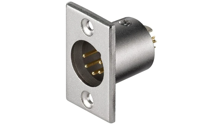 Wtyk mikrofonowy wbudowywany, 5 Pin - Styki 5 Pin