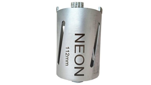 Wiertło koronowe diamentowe NEON 112mm, 1/2, L=150mm
