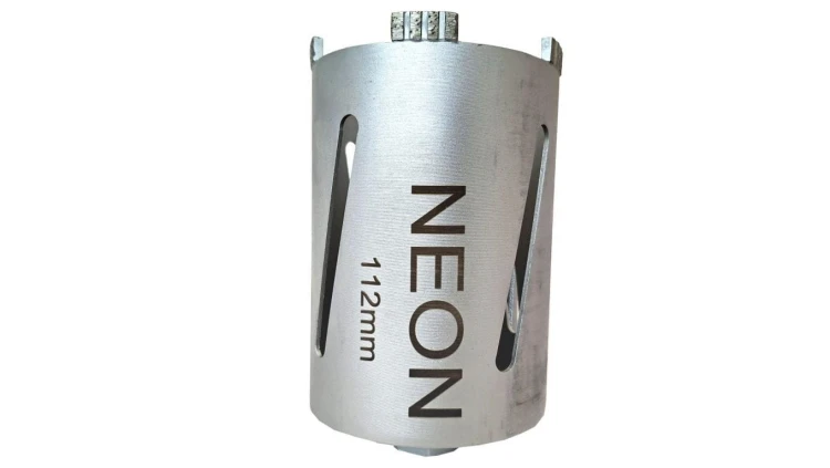 Wiertło koronowe diamentowe NEON 112mm, 1/2, L=150mm