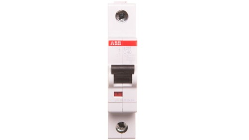 Wyłącznik nadprądowy 1P C 40A 6kA AC S201-C40 2CDS251001R0404