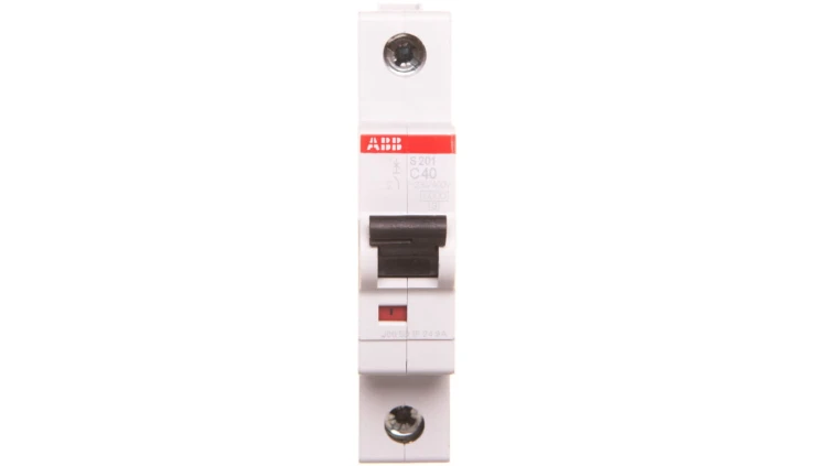 Wyłącznik nadprądowy 1P C 40A 6kA AC S201-C40 2CDS251001R0404
