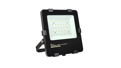 Naświetlacz LED OMEGA PRO 50W, 150 lm/W, 120, gniazdo czujnika ruchu, 5700K