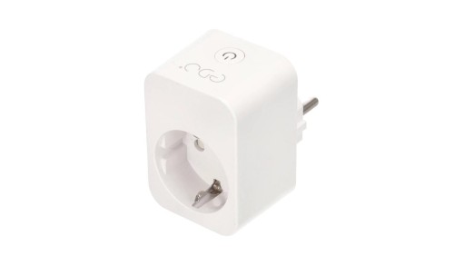 Inteligentne gniazdko WiFi Schuko z monitorem energii Tuya, 16A 3680W EDO777486 EDO Solutions