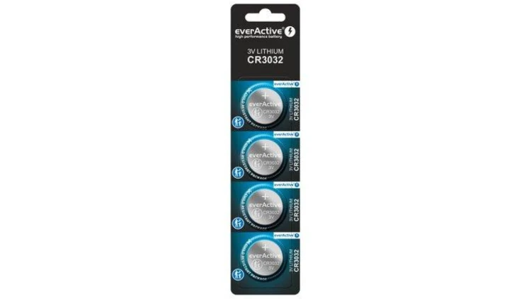 4 x bateria litowa mini everActive CR3032