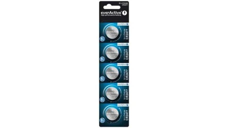 5 x bateria litowa mini everActive CR2477
