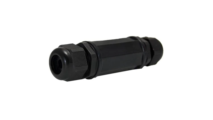 Wodoodporna mufa kablowa z gniazdami RJ45, IP65
