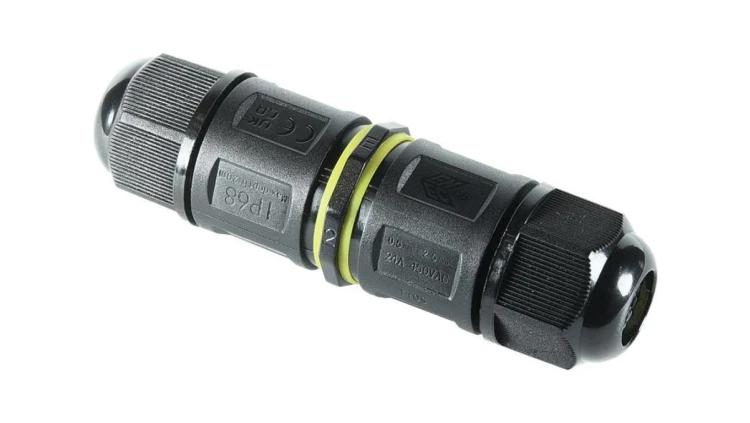 Wodoodporna mufa kablowa z 5 torowym złączem śrubowym, IP68, 450V