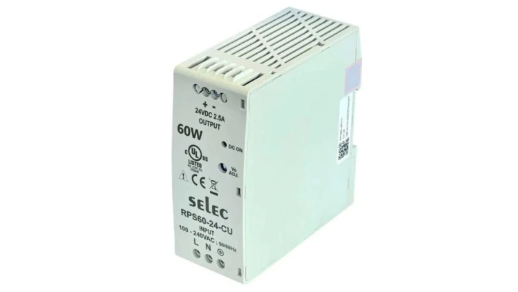 Zasilacz RPS60-24-CU 60W 24V 2.5A szyna DIN