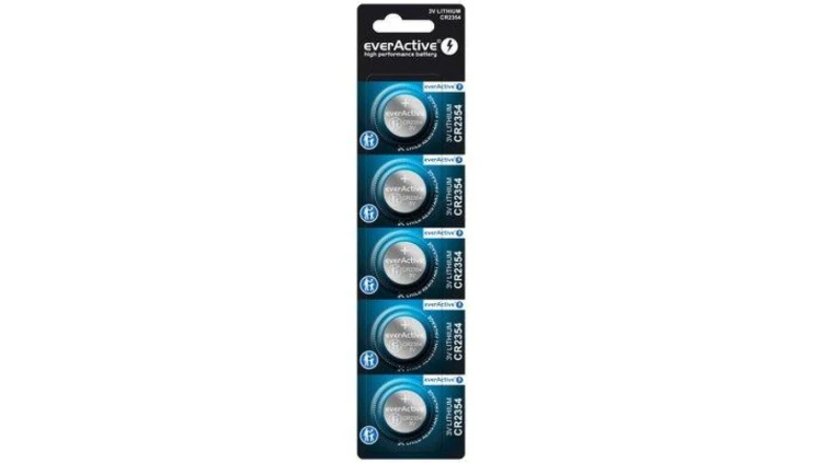 5 x bateria litowa mini everActive CR2354