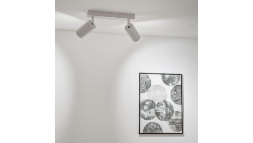 Lampa Sufitowa SPOT TUBA Reflektor Oprawa Halogenowa 2x GU10 TABULA LUMILED