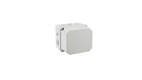 IP65 Puszka hermetyczna wysoka LIGHT 167x191x160 pokrywa pełna, z dławicami (6xM25, 4xM40)