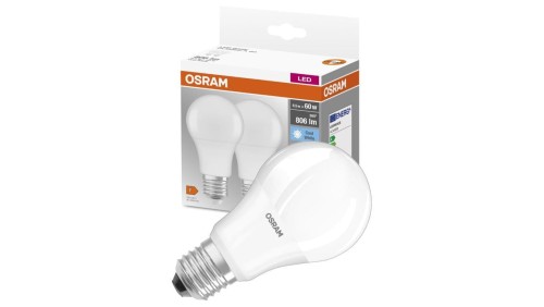 2PAK Żarówka LED E27 A60 8,5W = 60W 806lm 4000K Neutralna 200 OSRAM