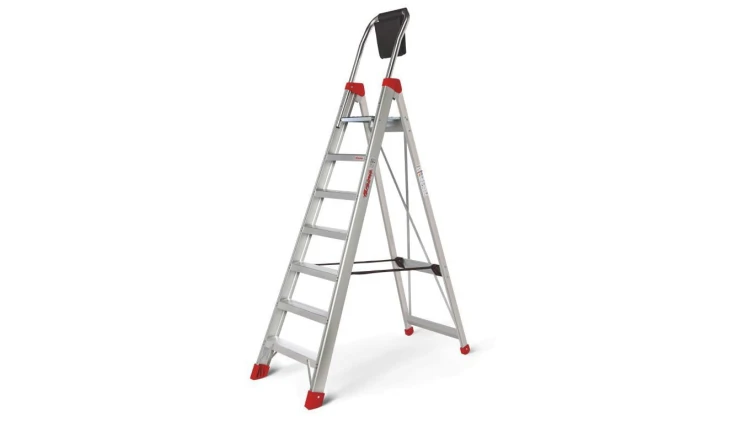 Profesjonalna drabina z 8 cm stopniami LADY7