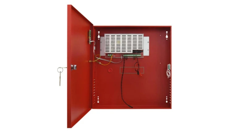 Zasilacz do systemów przeciwpożarowych PPOŻ 385x402x88mm EN54C-3A17 27,6V/3A/2×17Ah