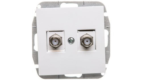 Sentia Gniazdo antenowe 2xTV typ F-F 1487-10