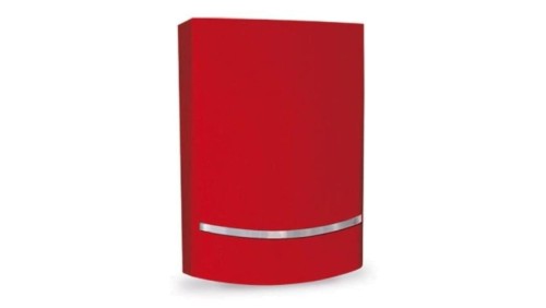 Sygnalizator alarmowy akustyczno-optyczny do systemów sygnalizacji pożarowu Fox BLADE RED 24V