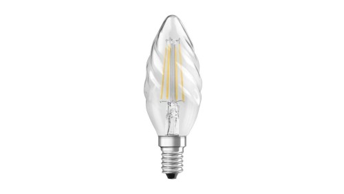 Żarówka LED E14 BW35 3,4W = 40W 470lm 4000K Neutralna 300 CRI90 Filament OSRAM SUPERSTAR+ Ściemnialna