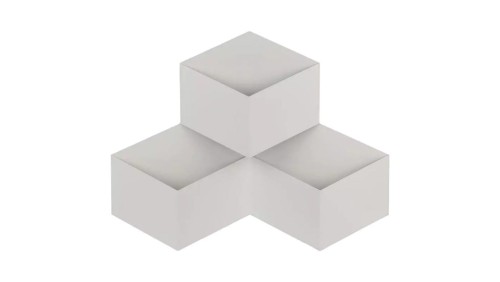 Lampa ścienna, kinkiet 360st LED 9W 990lm 4000K biała barwa NW biała neutralna IP65 V-TAC VT-709-W