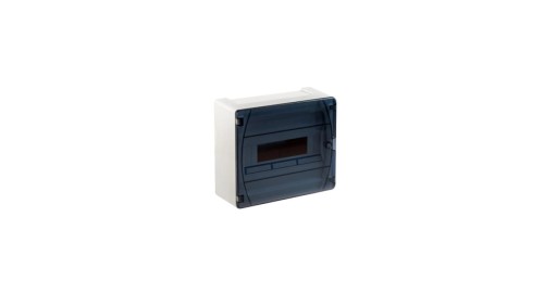 IP40 Rozdzielnica modułowa 1x12 GOLD P natynkowa (drzwi transparentne) PE+N